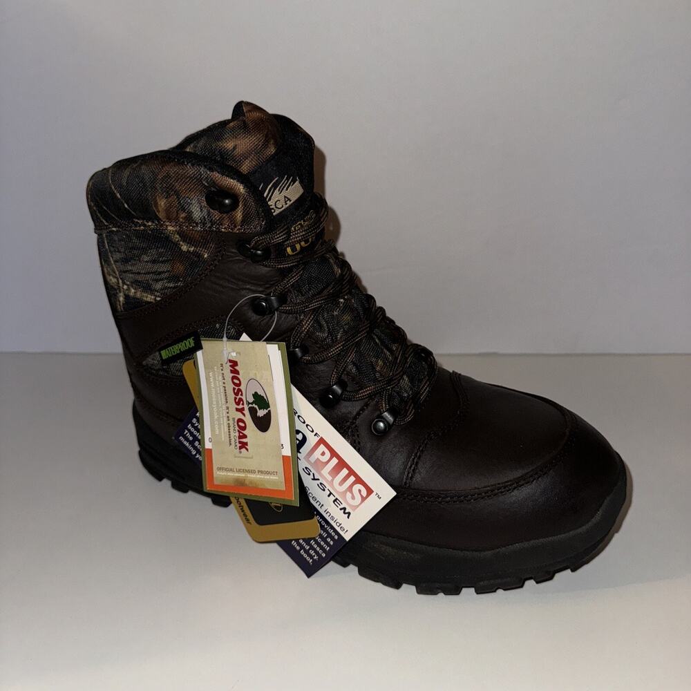 Itasca Size 9.5 Women’s Leather Camo Brown Waterproof Insulated Boots Salazar
